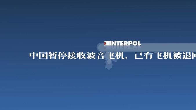 中国暂停接收波音飞机，已有飞机被退回美国，如何看待此事？后续将如何发展？