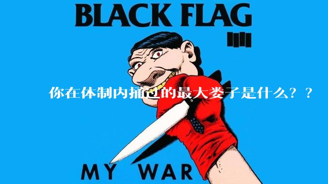 你在体制内捅过的最大娄子是什么？？