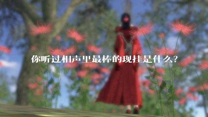 你听过相声里最棒的现挂是什么？