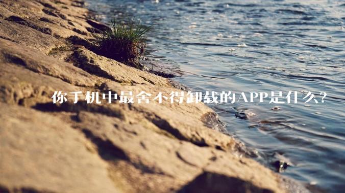 你手机中最舍不得卸载的APP是什么？