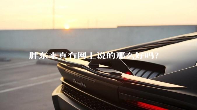 胖东来真有网上说的那么好吗？